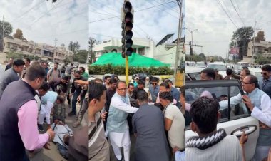 कृषि मंत्री शिवराज ने सड़क पर तड़पते युवक को देखा, काफिला रुकवाकर खुद अस्पताल पहुंचाया
