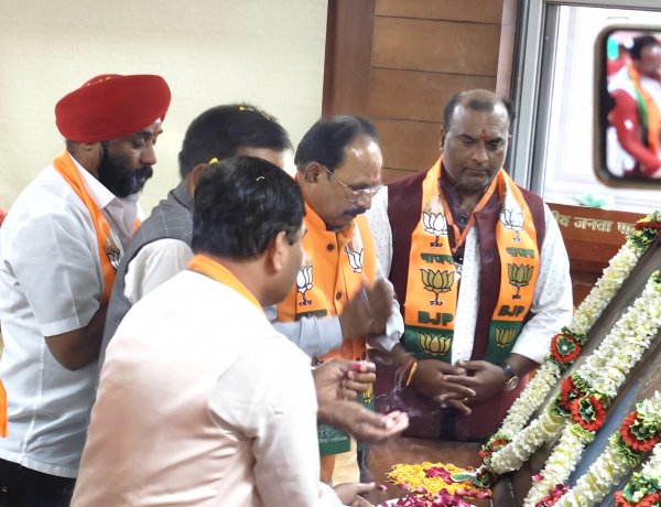 भाजपा रायपुर जिला का प्रशिक्षण कार्यशाला संपन्न .